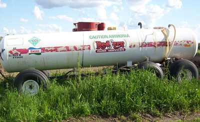 ammonia tank
